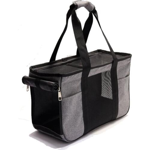 Top sale breathable outdoor portable car carrying pet bag cat bag cat cage