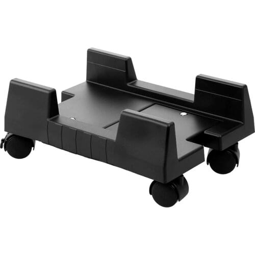 Mobile Desktop Computer Floor Stand Rolling Wheels Adjustable Width PC Tower Holder computer tower holder CPU stands
