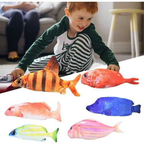 New Fish Cat Toy Moving Fish Toy For Cats, Interactive Dancing Wiggle Fish Catnip Toys Electric Realistic Funny Flipping Catfish