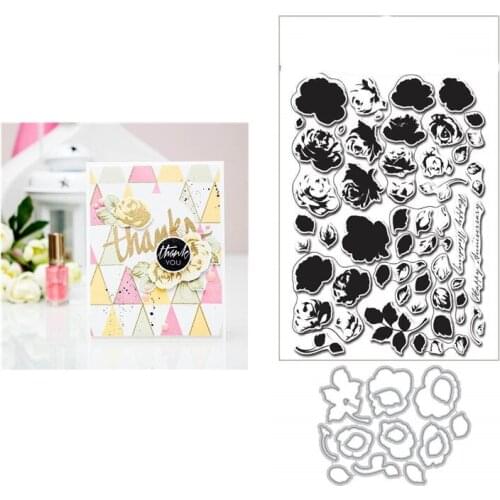 Tiny bee Flowers For Scrapbooking