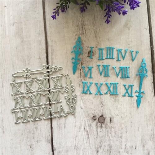 Hot Sale DIY Roman alphabet Scrapbooking Card Album Album Embossing Dies Cut Metal Craft Template Cutting Dies