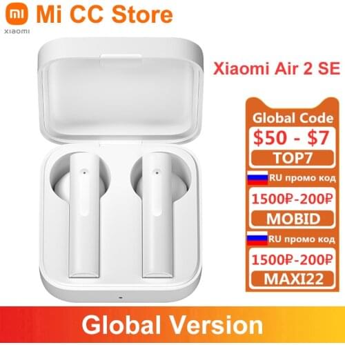 Xiaomi Air 2 SE Earbuds 2 Wireless Earphone Bluetooth Headset BT 5.0 TWS Earphones 2 Basic 20 Hours Working Noice Cancellation