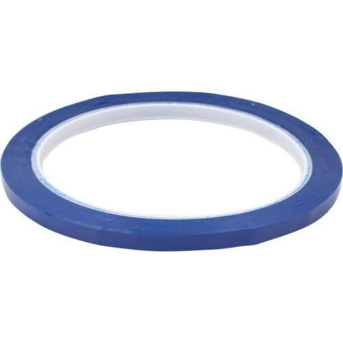 Uxcell Hot Sale 1PCS Blue/Black/White Single Sided Polyester Strong Self Adhesive Mylar Tape 50M x 5mm Width Insulation Tape