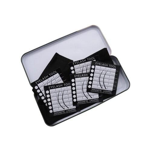 100boxes Eyelash Extension Grafting Eyelashes headband and Magnetic Suspension Pad Eyelash Pallet Stand Holder new