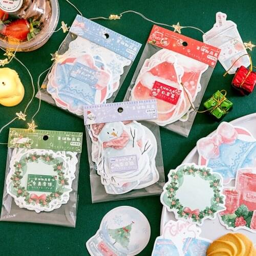 30Pcs/lot Retro Stickers Vintage Retro Christmas Manor Ancient Greece Angel DIY Planner Book Material Scrapbooking Sticker