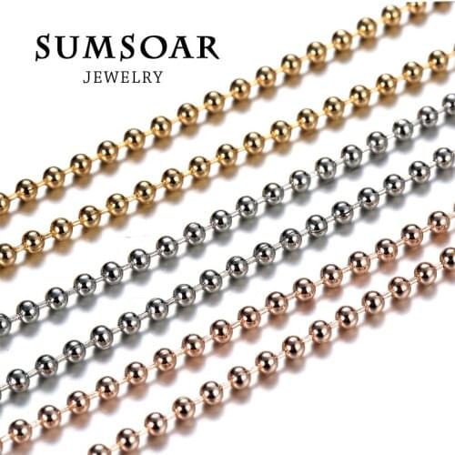 5pcs/lot Cheaper Price Cooper Ball Chain Necklace for My Coin Frame Pendant Floating Locket