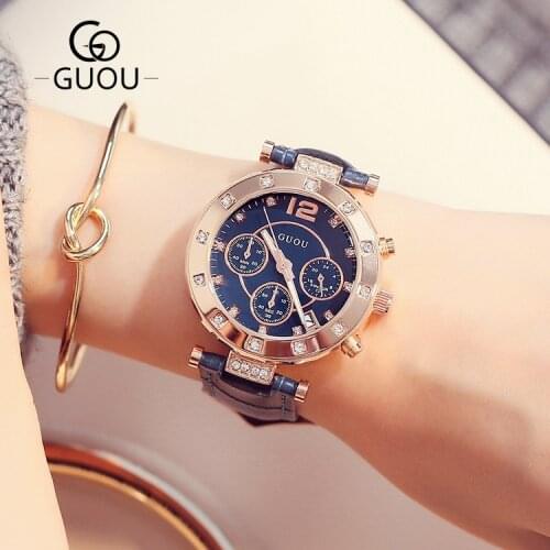 6 Colors Watches Women Fashion Brand relogio Luxury Womens Casual Watches Waterproof Watch Women Fashion Dress Rhinestone Watch