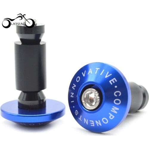 7/8''22 motorcycle handlebar cap motocross handle bar grips ends For SUZUKI 600/750 KATANAB-KING DL1000/V DL650/V-STROM