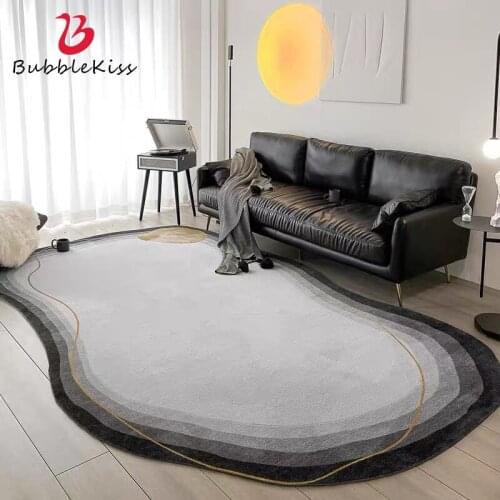 Bubble Kiss Wool Irregular Living Room Decor Area Rug Japanese Style Thick Carpet for Bedroom Modern Home Sofa Table Floor Mat