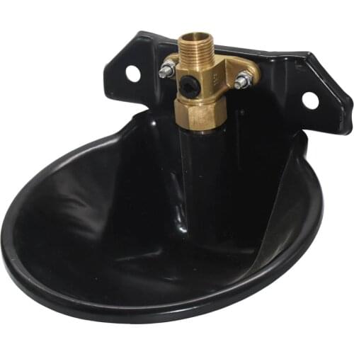 1Pcs 20 MM Stainless Steel Goat Sheep Automatic Waterer Bowl Cattle Drinker Cup Copper Valve Dispenser for Piglet Dog Calves