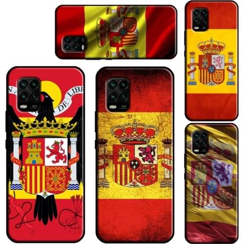 Spain Spanish Flag For Xiaomi Mi 11 Lite Case 11 Ultra 10T Pro POCO X3 M3 Pro F3 Cover For Xiaomi Mi 11 Case