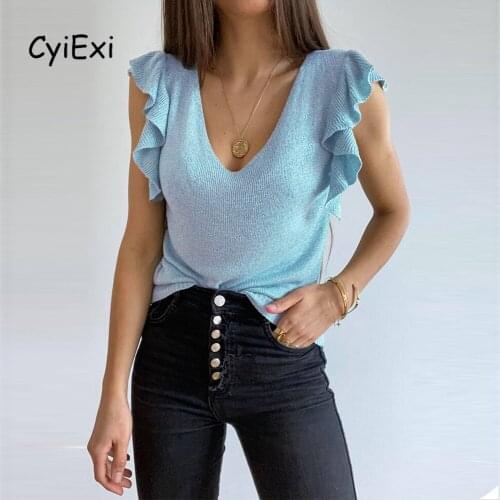 CyiExi Women's Tops & T-Shirts