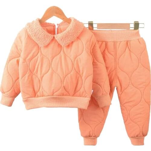 Kids Clothes Autumn Winter Baby Boy Clothes Sets Children Clothing Sets Baby Girls Keep warm Suit T-shirt+PantsTwo-piece suitt
