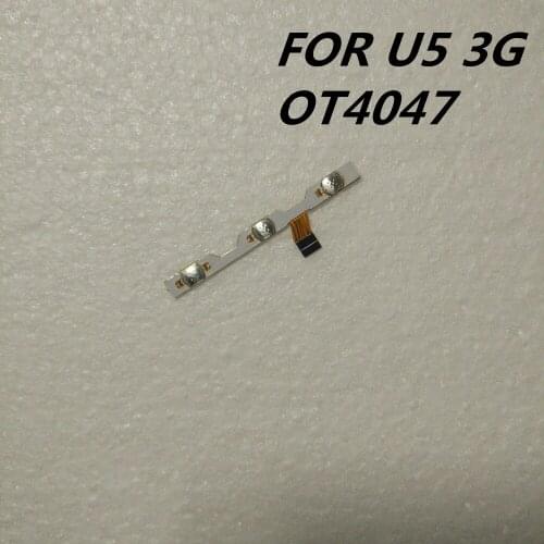 1PCS Power Switch On/Off For Alcatel One Touch U5 3G 4047D Power On/Off +Volume Button Flex Cable