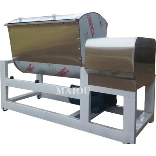 50kg 75kg 100kg Capacity Horizontal Industrial Flour Dough Mixer for Bakery Food Bread Pizza
