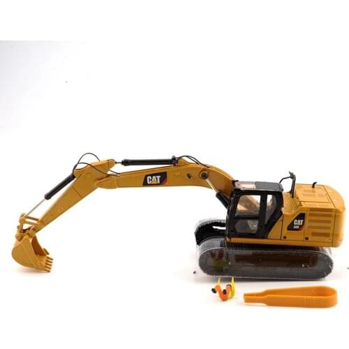 Diecast Masters 1/50 Scale Caterpillar 320 Hydraulic Excavator Vehicles Engineering Truck Model Cars Children Toys