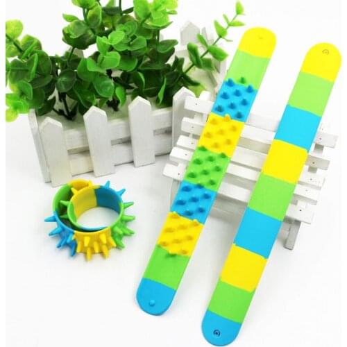 Spiky Slap Bracelet Silicone Spike Fidget Bracelets Office School Classroom