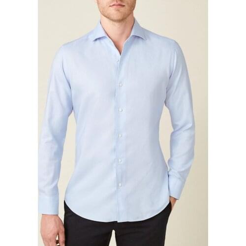 Male 100 Cotton Blue Cepsiz Shirt