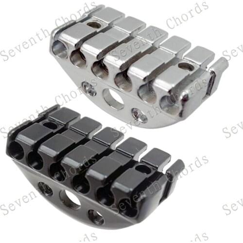 A Set of Suspension Type Locking Nut For Headless Guitar Accessories Parts Chrome Black For Choose Musical Instrument