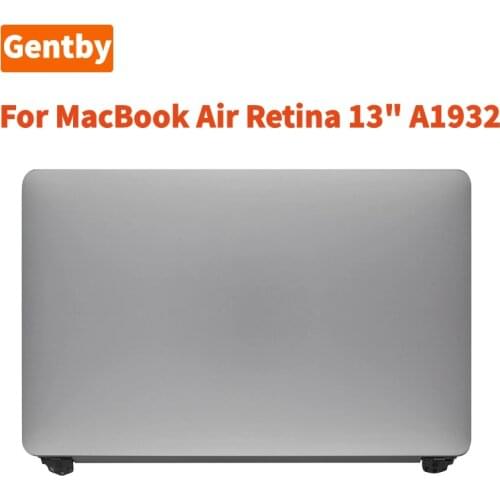 A1932 Screen LCD Assembly Space Grey 2018 Year for Apple Macbook Air A1932 LCD Display Screen Full Assembly EMC 3184 MRE82