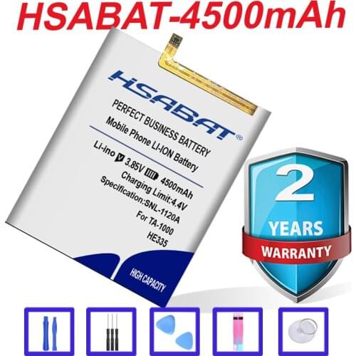 Original HSABAT 4500mah HE335 Battery for Nokia 6 nokia6 N6 TA-1000 TA-1003 TA-1021 TA-1025 TA-1033 TA-1039