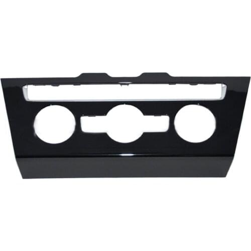 For Passat B8 Air Conditioning Switch Plates Ashtray Cover Frame Piano Black