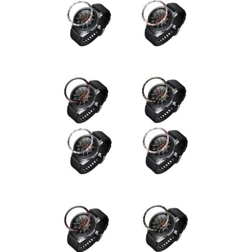 Bezel for Samsung Galaxy Watch Case Gear S3 Frontier/Classic Sport Adhesive Cover Band Strap Accessories