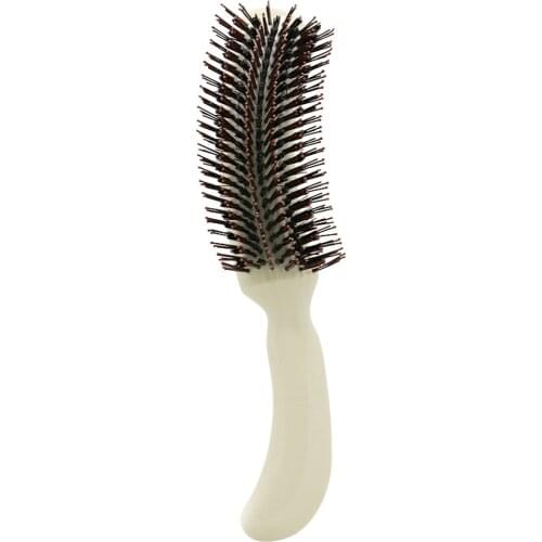 S Shape Fluffy Evening Scalp Massage Photo Studio Hairdressing Make-up Comb Women Scalp Massage Comb Hair Brush