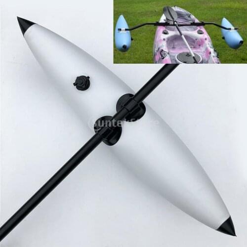 Heavy Duty Durable PVC Inflatable Outrigger Stabilizer Water Float Buoy for Kayak Canoe Boat Fishing Standing SUP Beginners