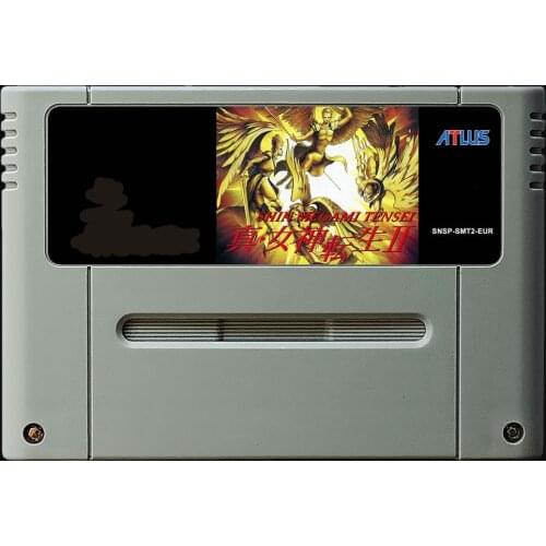 16Bit Games ** Shin Megami Tensei 2 ( PAL EUR Version!! English translation!! )