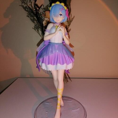 23CM Original Re:Zero Kara Hajimeru Isekai Seikatsu Rem Precious Figure Angel Ver PVC Action Figure Collection Toy With Box