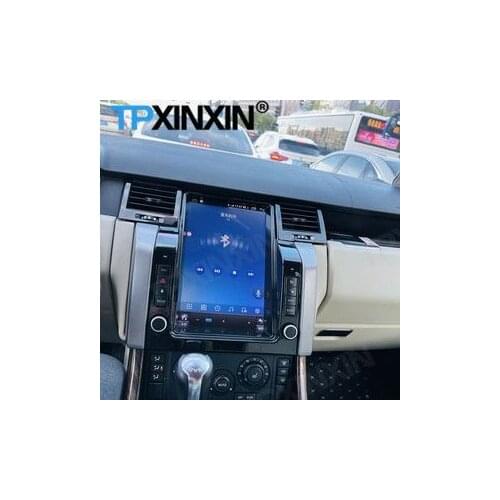 128G Tesla Carplay Android Radio 2 Din Stereo Receiver For Land Rover Range Rover Sport 2005 2006 2007 2008 2009 GPS Audio Unit