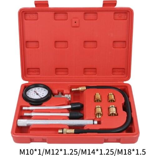 Automobile cylinder pressure gauge cylinder pressure gauge Automotive Test Kit 0-300psi Gasoline Engine Compression Tester