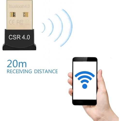 Wireless USB 2.0 Bluetooth 4.0 Adapter Mini Bluetooth Dongle Music Sound Bluetooth Transmitter Receiver Adapter For PC Computer