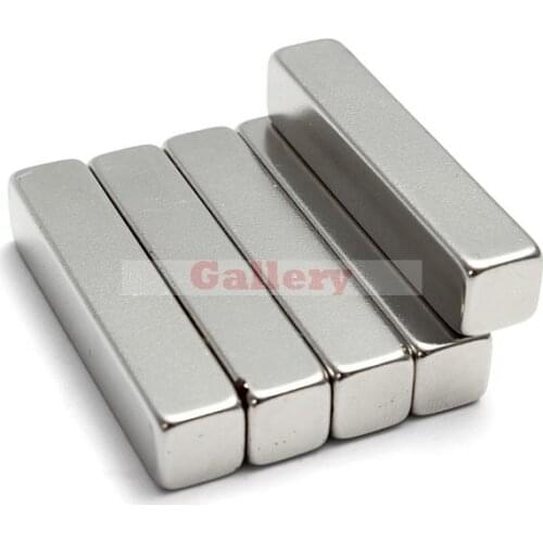5 Pcs Lot Large Strong Neodymium Block Magnet 50mmx9mmx9mm N35 Neodymium Block Magnet