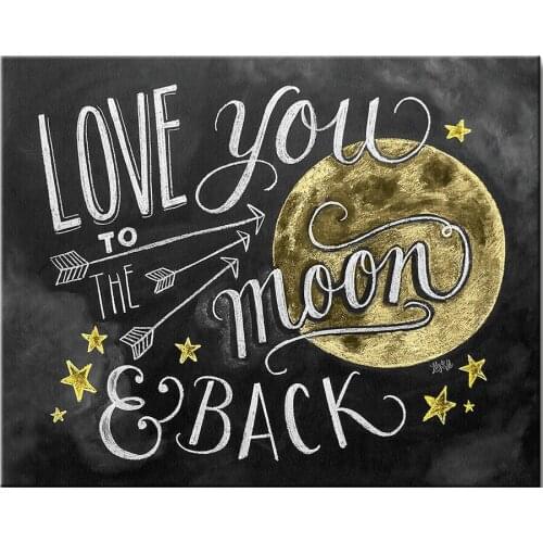 Div 5D Love Full Moon Star Archery Full Diamond Painting cross stitch kits art High Quality Wedding 3D paint by diamonds