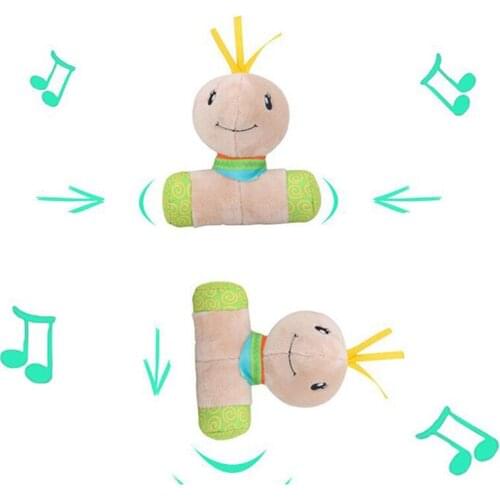 Hot Sale High Quality Cartoon Animals Plush Hand Bell Newborn Baby Stroller Crib Hanging Rattles Toy Rammelaars Sonajas