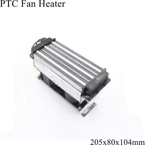 205x80x104mm 220V 750W PTC Heater Fan Heater Ceramic Thermistor Air Heating Mini Outdoor Heaters Induction Aquarium Water Car