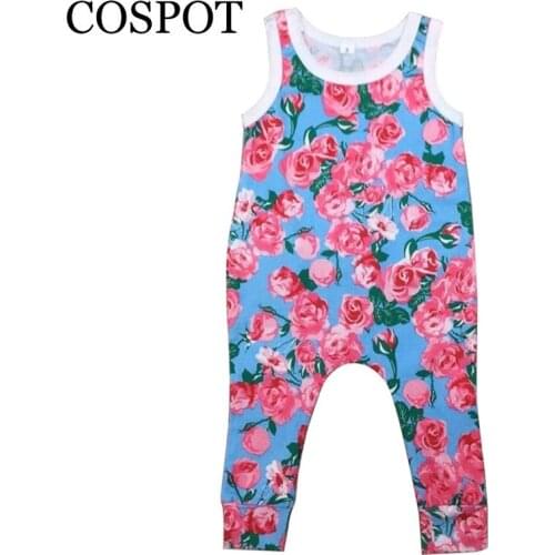 Baby Girls Floral Romper Newborn Jumpsuit Kids Playsuit Girls One-piece Summer Clothes Baby Girls Clothes Girls Clothes 38