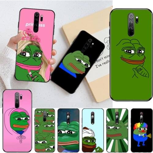 The Frogs Pepes Phone Case for Redmi 9A 8A 7 6 6A Note 9 8 8T Pro Max Redmi 9 K20 K30 Pro
