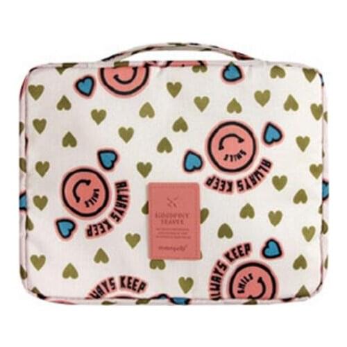 M411 Lovely Cosmetic Bag Portable Multifunctional Cosmetic Pouch Large Capacity Hand Bag Waterproof Woment Bag Gift Wholesale