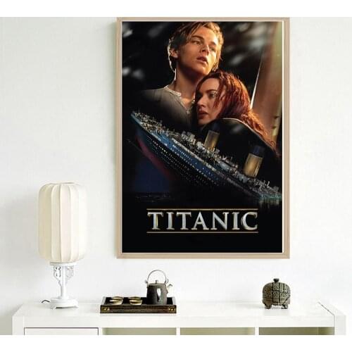 New 5D diamond embroidery cross stitch DIY diamond painting Titanic sorrowful lover diamond mosaic rhinestone home decoration