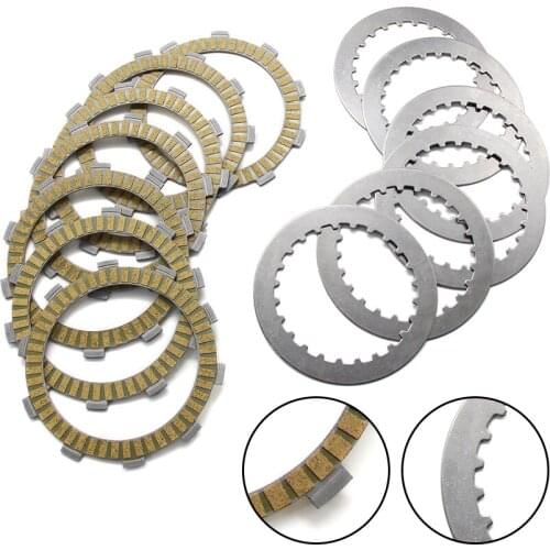 Motorcycle Clutch Friction Disc Plate Kit 8P For CB600F (ABS) Hornet 600 CBF600 N8/N9/NA (Non ABS) NA8/NA9/NAA S8/S9 SA8/SA9/SAA
