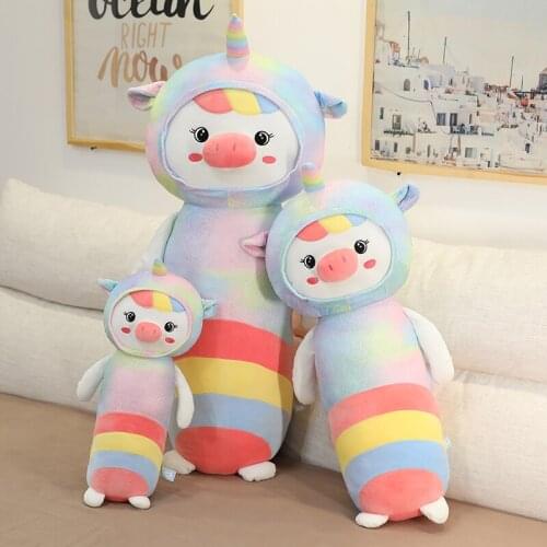 50cm/70cm Cute Unicorn Plush Animal Stuffed Soft Unicornio Peluche Toys for Girls Kids Pillow Birthday Christmas Gifts
