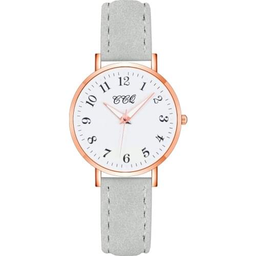 Women Watches Top Brand Luxury 2020 Fashion Simple Ladies Wristwatches Exquisite Leather Strap Analog Female Quartz Watch