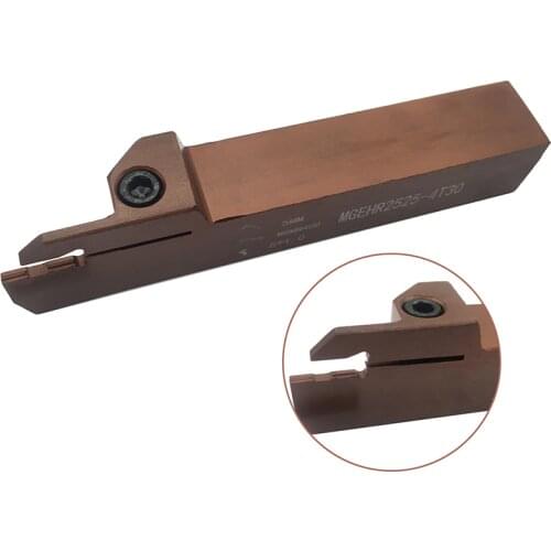 1PC MGEHR2525 4 T30 Spring Steel Grooving Turning Tool Holder Lathe Slot Cutter CNC Machine Tool For MGMN 400 Carbide Insert