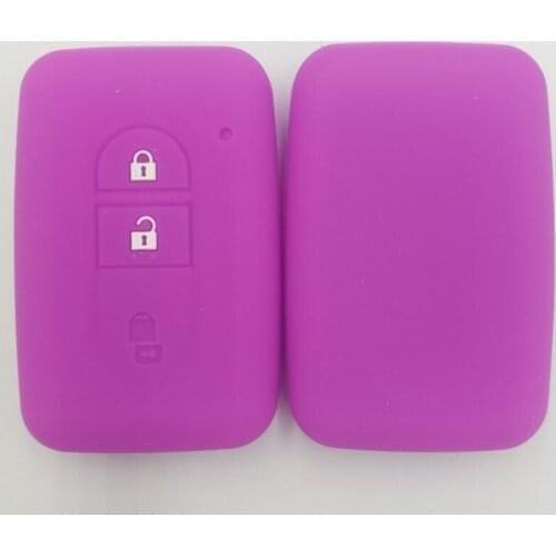 1PC For Nissan Tiida Silicone Key Holder Keychain for Nissan NV200 Pathfinder R51 Old Model Key Car Accessories Case Cover Shell