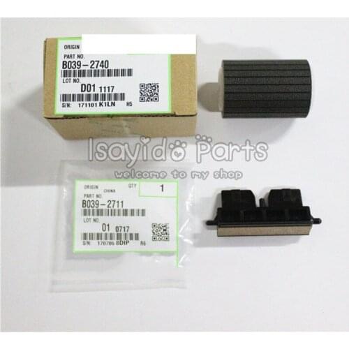 5SET B039-2711 B039-2740 Cassette Separation Pad For Ricoh Aficio 1015 1018 2015 2016 2018 2020 MP1600 Paper Pickup Roller