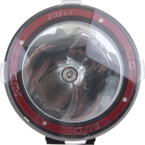 7' 100W HID Fronts Flood Driving Lights HID Xenon 12V Trucks SUV Spot Work Light Waterproof Flashlight Headlight 6925 LM 6000K