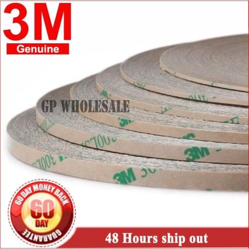 Promotion! 1mm/2mm/5mm/3mm/10mm Choose, 3M 300LSE Super Strong Double Sided Adhesive Heavy Duty Tape for LCD Lens Digitizer 55M